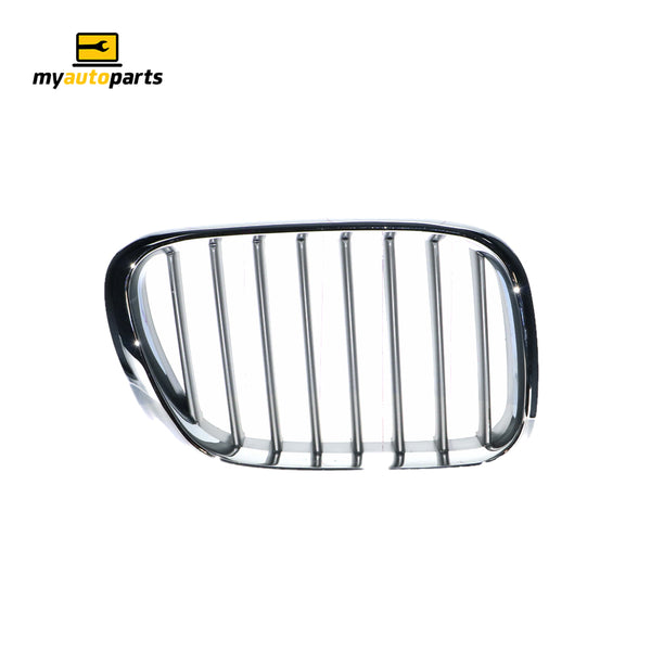 Grille Drivers Side Aftermarket Suits BMW X5 E53 2000 to 2007
