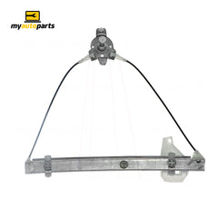 Front Door Window Regulator Drivers Side Aftermarket Suits Hyundai Accent LC 2000 to 2006