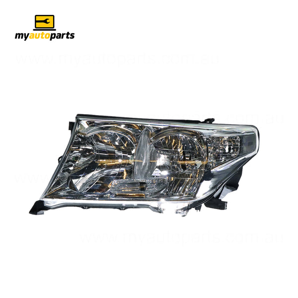 Head Lamp Passenger Side Certified suits Toyota Landcruiser 200 Series 2007 to 2015