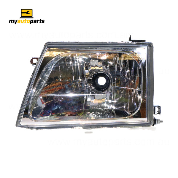 Head Lamp Passenger Side Aftermarket suits Toyota Hilux 160/170 Series SR5 2001 to 2005