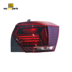 Tail Lamp Drivers Side Genuine Suits Volkswagen Polo AW 2018 On
