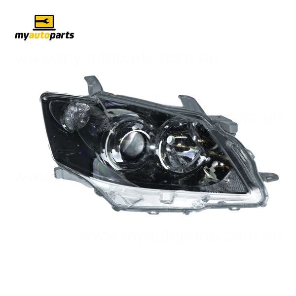 Halogen Electric Adjust Head Lamp Drivers Side Genuine suits Toyota Aurion GSV40R 2006 to 2009