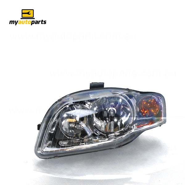 Halogen Head Lamp Passenger Side Certified Suits Audi A4 B7 Sedan/Wagon 2005 to 2008