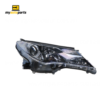 Halogen Head Lamp Drivers Side Certified Suits Toyota RAV4 GXL 2012 to 2015