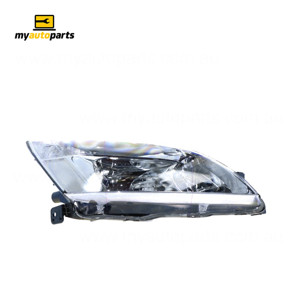 Head Lamp Drivers Side Genuine Suits Honda Accord CM 11/2002 to 5/2006