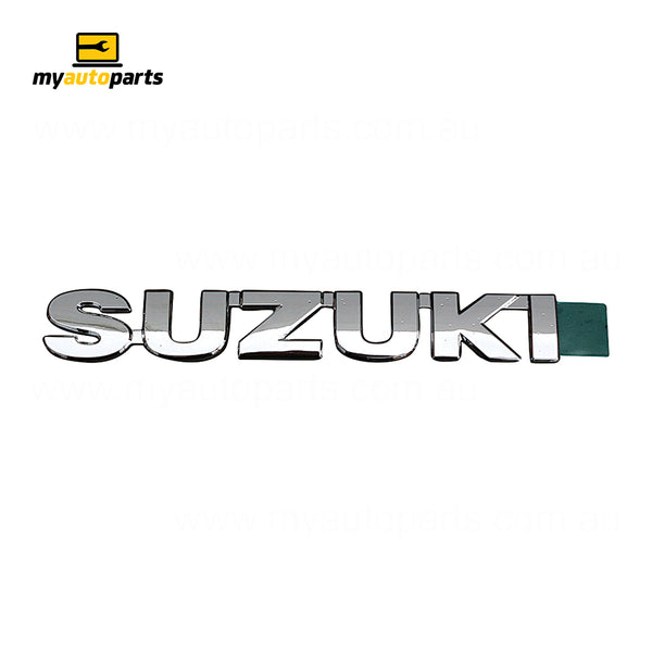 Tail Gate Emblem Genuine suits Suzuki Swift FZ