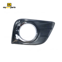 Front Bar Grille With Fog Light Mount Drivers Side Genuine suits Toyota Prado 150 Series 8/2009 to 11/2013