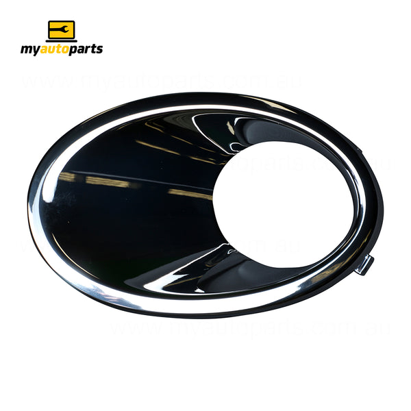 Chrome Front Bar Grille With Fog Light Mount Passenger Side Genuine Suits Nissan Dualis J10 1/2010 to 5/2014
