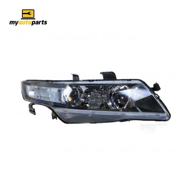 Halogen Head Lamp Drivers Side Certified Suits Honda Accord Euro CL 2005 to 2008