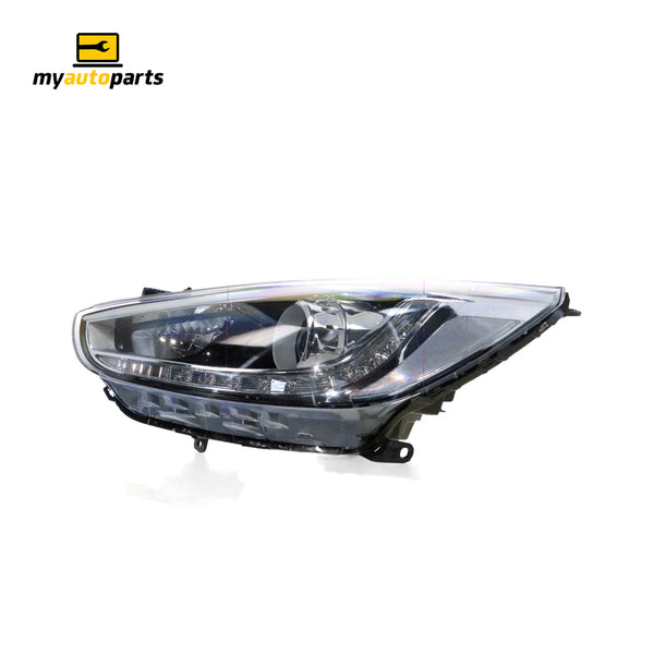 LED Head Lamp Passenger Side Certified Suits Hyundai Accent RB SR2013 to 2017