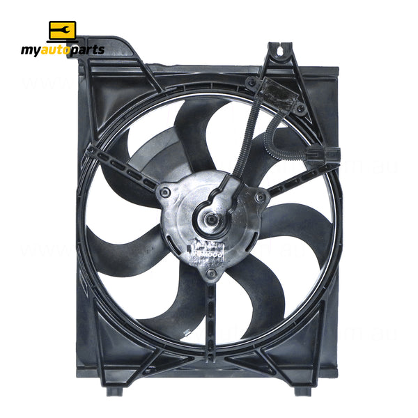 A/C Condenser Fan Assembly Aftermarket Suits Kia Rio JB 2005 to 2011