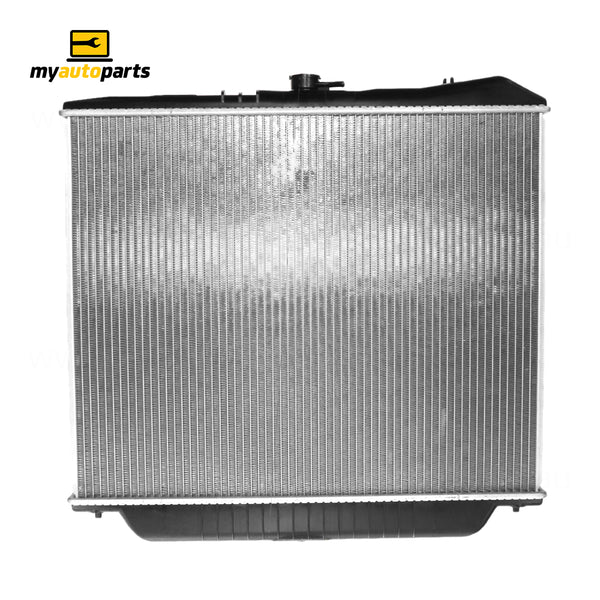 Radiator 38 / 38 mm Plastic Aluminium 500 x 618 x 32 mm Manual/Auto 3.2L & 3.0L L 6VDI/4JG2 Aftermarket Suits Holden Jackaroo L2/L5 1992 to 1998