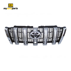 Grille Genuine suits Toyota Prado 150 Series Kakadu 11/2013 to 11/2017 (suits Pre-Crash & Terrain Monitor Systems)