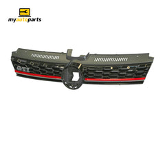 Chrome/Black/Red Grille Genuine Suits Volkswagen Golf GTi MK 7 2017 On