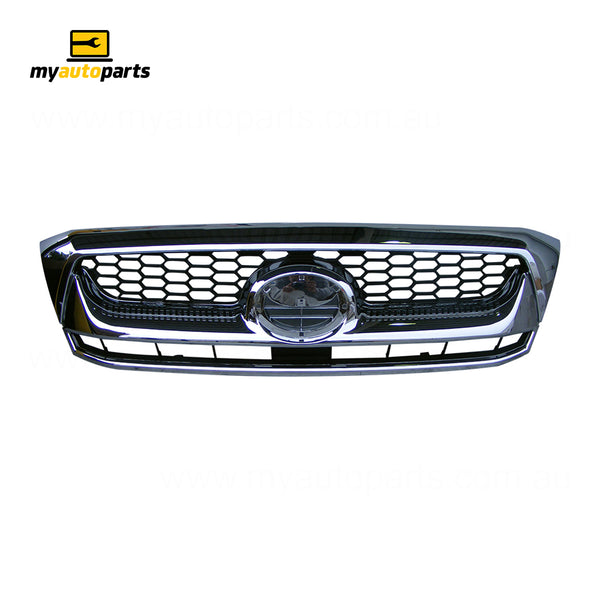 Grey Grille w/Chrome Surround suits Toyota Hilux SR5 8/2008 to 7/2011