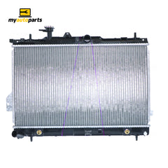 Radiator 33 / 33 mm Plastic Aluminium 360 x 610 x 26 mm Manual/Auto 1.8L,2.0L L G4GB,G4GC Aftermarket Suits Hyundai Elantra FC 2001 to 2003