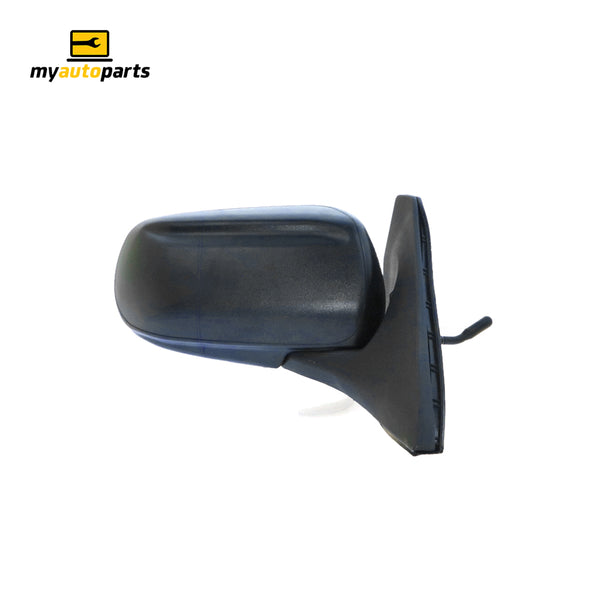 Door Mirror Drivers Side Certified suits Mazda 323 & Ford Laser 1998 to 2003