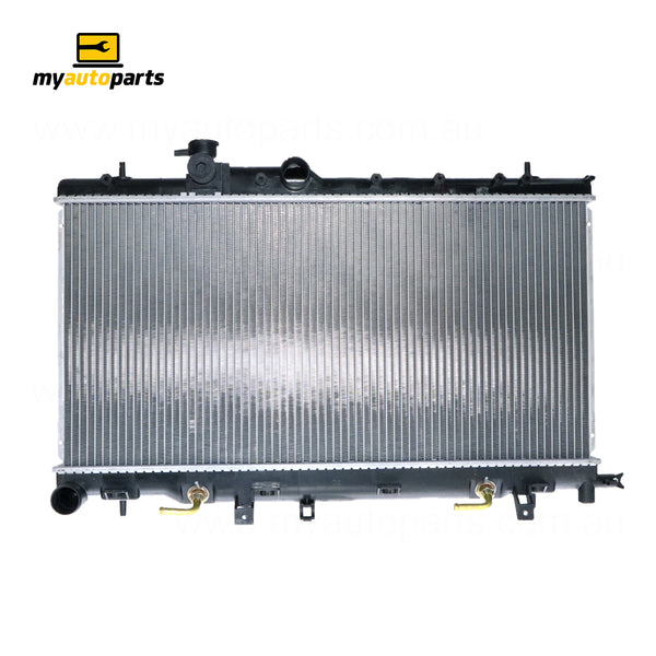 Radiator 38 / 38 mm Plastic Aluminium 340 x 688 x 26 mm Manual/Auto 2.0L L EJ20,EJ20T Aftermarket Suits Subaru Impreza GD/GG 2000 to 2007