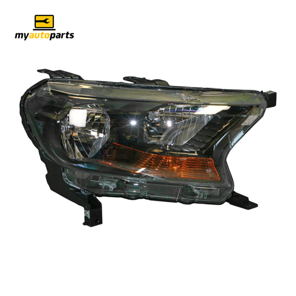 Halogen Head Lamp Drivers Side Genuine Suits Ford Ranger PX 2018 On