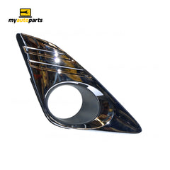 Front Bar Grille With Fog Light Mount Drivers Side Genuine suits Toyota Camry 10/2011 to 4/2015