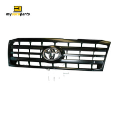 Black Grille Genuine suits Toyota Landcruiser 100 Series 5/2005 to 7/2007