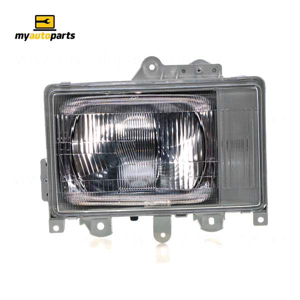 Head Lamp Passenger Side Aftermarket Suits Mitsubishi Mitsubishi/Fuso Truck FE 1986 to 1995