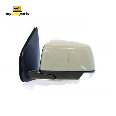 Door Mirror With Indicator, Ready to Paint, Passenger Side Genuine suits Isuzu D-Max SX/LS-M 2017 On