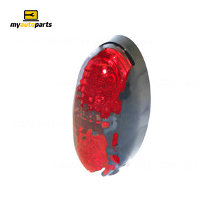 Red Rear Oval LED Marker Light 10-30V