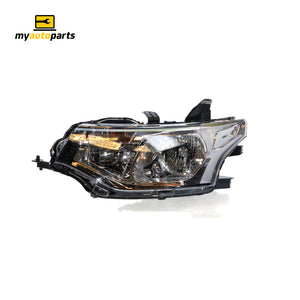 Halogen Head Lamp Passenger Side Genuine Suits Mitsubishi Outlander ZJ 2012 to 2015