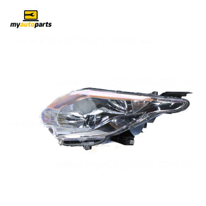 Halogen Head Lamp Passenger Side Certified Suits Mitsubishi Triton MQ GLX 2015 to 2016