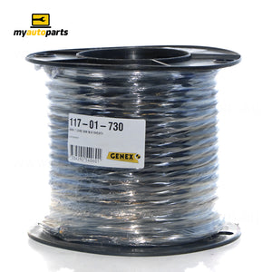 7 Core Cable (Yellow, Red, White, Brown, Blue, Black, Green) - 3mm, 10A, Roll of 30m