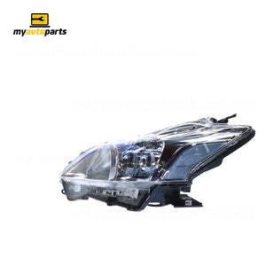 LED Head Lamp Passenger Side Genuine Suits Toyota Prius-V i-Tech ZVW40R 2012 to 2013