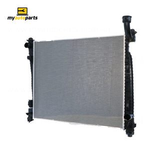 Radiator 38 / 38 mm Plastic Aluminium 637 x 510 x 16 mm Manual 3.6l L GyC-PENTASTAR Aftermarket Suits Jeep Grand Cherokee WK 2011 to 2016