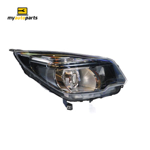 Halogen Head Lamp Drivers Side Genuine Suits Holden Colorado Z71 RG 7/2015 to 7/2016