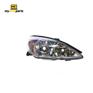 Head Lamp Drivers Side Certified suits Toyota Camry 2002 to 2004