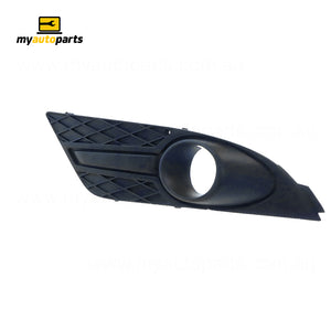 Front Bar Grille With Fog Light Mount Passenger Side Aftermarket Suits Ford Focus LS/LT 5/2007 to 3/2009