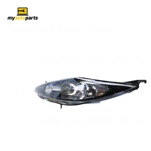 Head Lamp Passenger Side OES Suits Ford Fiesta WS 2009 to 2012