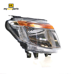 Chrome Head Lamp Drivers Side Genuine Suits Ford Ranger Wildtrak PX 2011 to 2015