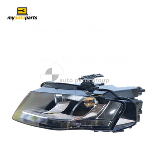 Halogen Head Lamp Passenger Side Certified Suits Audi A4 B8 4/2008 to 5/2012