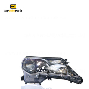 Halogen Head Lamp Drivers Side Genuine Suits Toyota RAV4 GXL 2012 to 2015