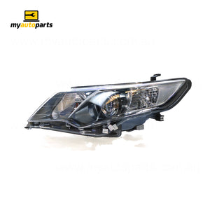 Halogen Head Lamp Passenger Side Genuine Suits Toyota Camry AVV50R 2012 to 2015