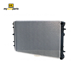 Radiator 32 mm 32 / Plastic Aluminium 629 x 388 x 26 mm Manual/Auto 1.4L,1.6L,1.9L L Aftermarket Suits Volkswagen Polo 9N 2002 to 2010