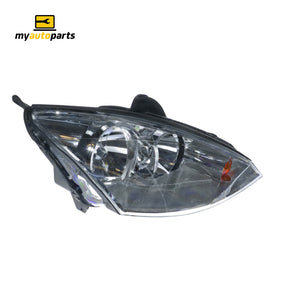 Halogen Manual Adjust Head Lamp Drivers Side Certified Suits Ford Focus LR 2002 to 2004