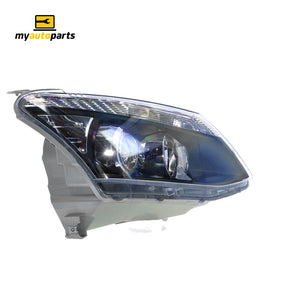 Head Lamp Drivers Side Certified suits Isuzu D-Max LS/LS-U/LS-M 2012 to 2017