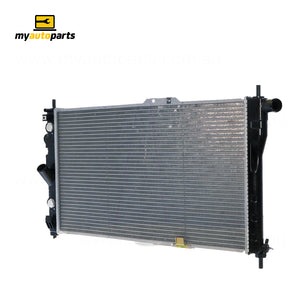 Radiator 35 / 35 mm Plastic Aluminium 635 x 385 x 26 mm Manual/Auto 2.0L L C20 Aftermarket Suits Daewoo Espero ESPERO 1995 to 1997