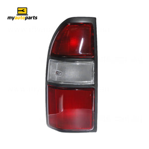 Red/Clear Tail Lamp Passenger Side Aftermarket Suits Toyota Prado 95 Series 1996 to 1999