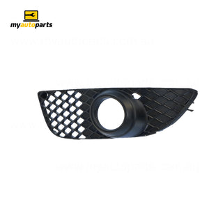 Front Bar Grille With Fog Light Mount Passenger Side Genuine Suits Mitsubishi Lancer CJ 9/2007 to 3/2014