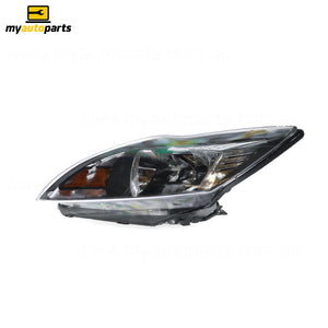 Head Lamp Passenger Side Certified Suits Ford Focus XR5 LV 2009 to 2011