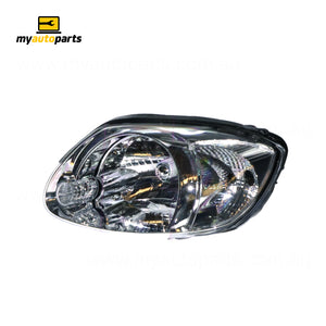Head Lamp Passenger Side Certified Suits Hyundai Accent GL LC 8/2003 to 2006