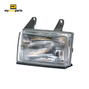 Halogen Manual Adjust Head Lamp Passenger Side Genuine Suits Ford Courier PE 1999 to 2002